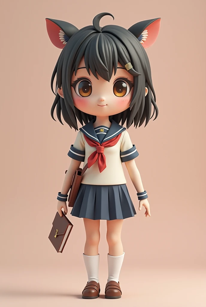 Swimwear、Girl、Girl、Primary school students、Black Hair,、