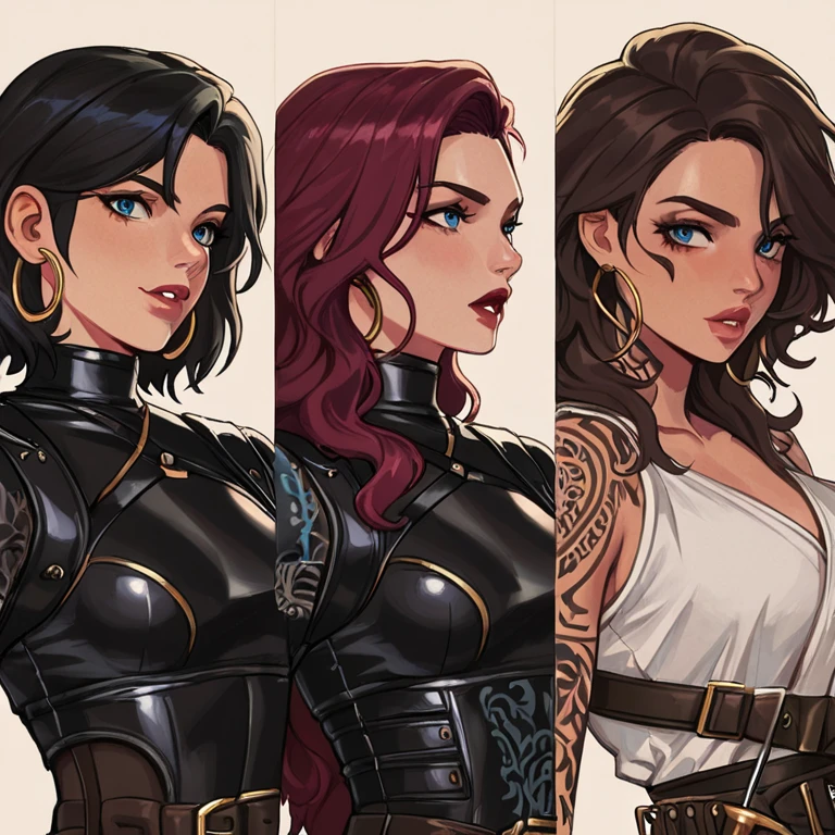 Fantasy portrait character