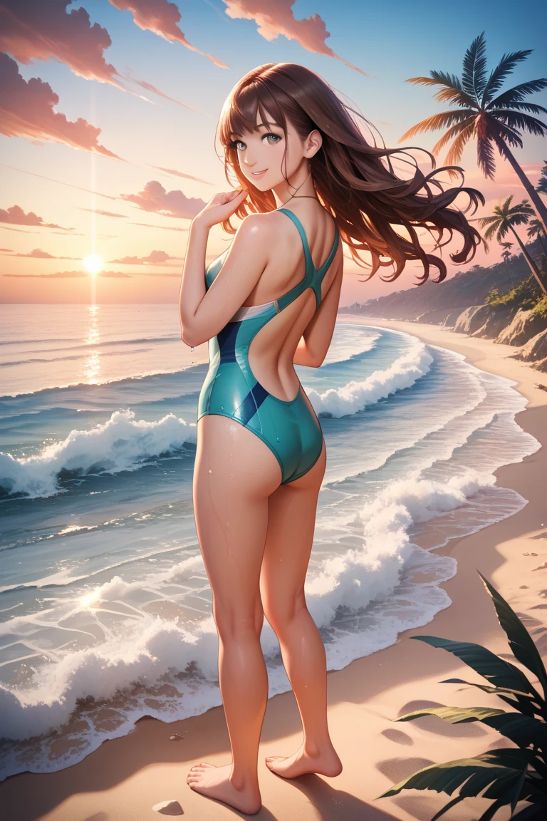 Beautiful girl in sexy swimsuit