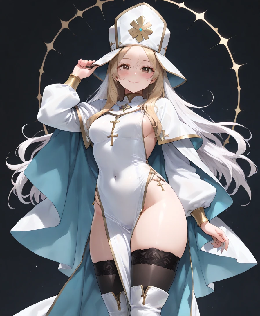 A flawless girl wearing a white tulle moonlight with perfect body proportions,Girls wear precious metal jewelry,moist skin dream background,Goddess in white stockings with starry sky as background