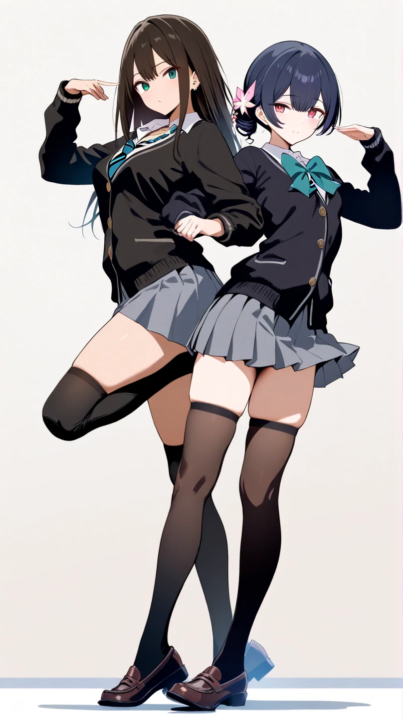 ecchi anime style, UHD, masterpiece, anatomically correct, textured skin, super detail, best quality, highres,
full body, rotated, 
1girl, solo, same character, 
she is an art model, 
clothed, 
bra, petticoat, 
BREAK skirt lift by myself, 
shy smile, 
BREAK ("A photo of a person standing with their front and back views visible. The person is slightly angled, allowing both their front and back features to be captured.":1.3)