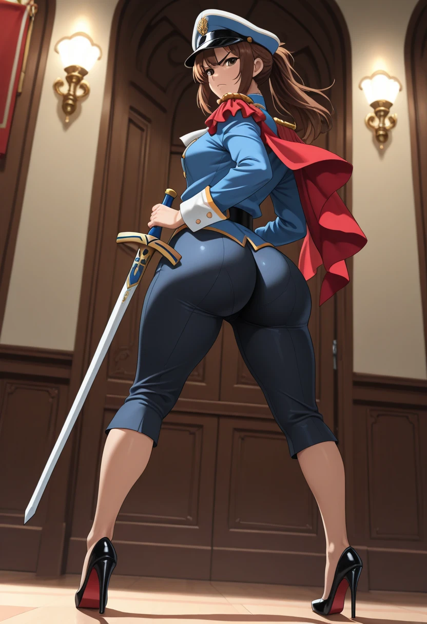 Detailed photos of Power Girl, 8K, lips, smile, cleavage cutout, central opening, belt, blonde hair, blue eyes, cape, cleavage, blue gloves, short hair, 1 girl, full body, masterpiece, highest quality, realistic,(((nsfw))),1 woman,((large chest )),slim body,slim buttocks,bangs,(blond hair),(blue eyes),short hair, blond hair,masterpiece, best quality, ultra-detailed, full body focus, a cute girl, (long sleeve military uniform),((( military uniform))),very small tiny string bikini,((((very small string pantie)))),beautiful eyes,( large breasts), ((large breast)),((combat boot)) ,camel toe crotct,white Panties that show the skin and the crotch,Thick body hair showing through the pantie,genital hair,genital hair,Body hair showing through panties,Body hair sticking out of panties,((genital hair sticking out of panties)),extremely detailed face,( girl:1.3), from below,pull down underwear,crotct wet,crying,cry,cryed,cream knit vest,cry with a red face,open your legs wide,stand with your legs wide open,sad,sorrow,fear,frightened,screaming,sweating profusely,tearing up,slenched teeth,round teeth,clenched teeth,spread crotct,spread legs,camel toe crotct,legs opene,legs are opened,hold both legs with hands,Can hold both legs with hands,(surround in a group),((surrounded by men)),((surrounded by boy)),My head is grabbed by a hand,My body is grabbed by hands,Both legs are grabbed by hands,My whole body is grabbed by hands,expose one's chest,open one's chest,crotct wet,(Crotch wet with urine),leak urine,sweaty crotch,(Pee stains my panties),(incontinence),move the bra up,messy hair,girl with messy hair,The line between the legs stands out,The shape of the crotch stands out,(((pantie pull))),pubic hair