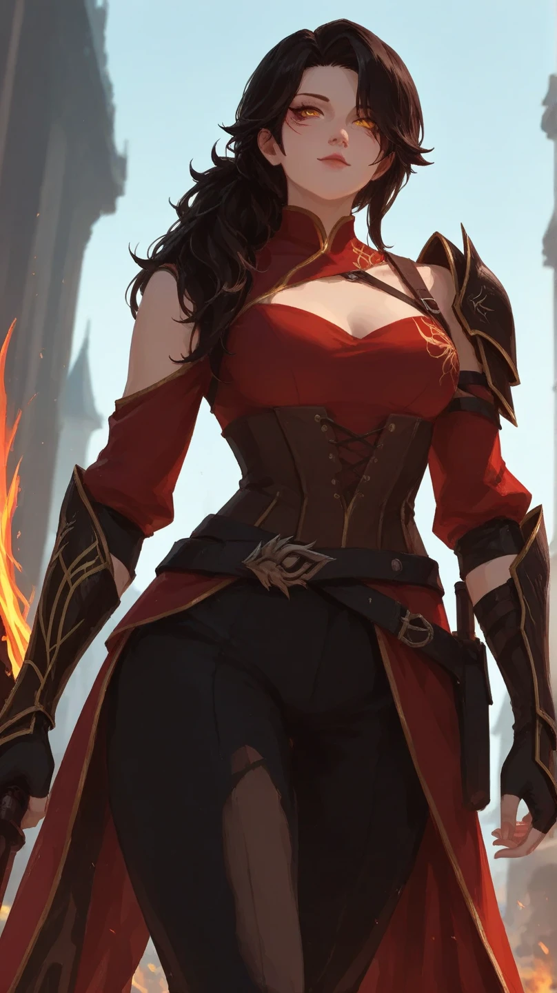 Cinder Fall de RWBY - SeaArt AI