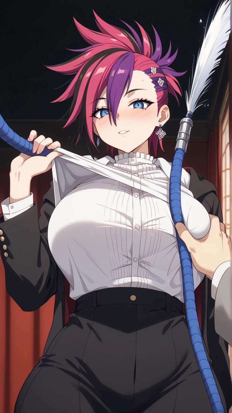Hyper realistic super detailed sexy Boa Hancock, NSFW, Very detailed, expressions faciales sexy, seductive facial expressions, [:(Face detail: 1.4): 0.4], 16K resolution, 4k resolution, dinamic lighting, High definition resolution, (sexy), (hyper realistic: 1.4),(contrasting background: 1.5), (Anatomy of the hyperrealistic arm), (Hyperrealistic anatomy of the legs), (peau propre), (lighting cinematic: 1.7), (intime), (Technologie NVIDIA RTX Ray Tracing), (Anatomy of the hyperrealistic arm: 2), (Ventre plat parfait), (image couleur), (Sexy Boa Hancock with gentle attractive and beautiful face),Grab from behind、((High school Boa Hancock in white sailor suit and short sleeves)),(Sailor collar),(Grabbing your butt from behind on a crowded train)、(Curled-up dark blue pleated skirt:1.3)、Boa Hancock Beautiful、((Japan man grabs Boa Hancock buttocks from behind))、((((molesting))))、Touching your buttocks from behind on the bus、(red blush)、((huge-breasted)),Sexy Boa Hancock, (((sexual act、erotick)))、((Skirt flipped up、Striped panties are visible)、high-level image quality、realisitic、(((Japan men in suits touch chest and crotch)))、((Japan man in suit grabs huge breasts))、(((On a crowded train)))、((Striped panties)),Turned,