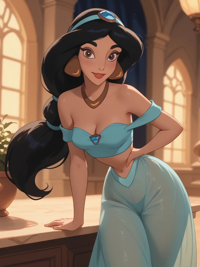 Ralph Bakshi Style, princess jasmine