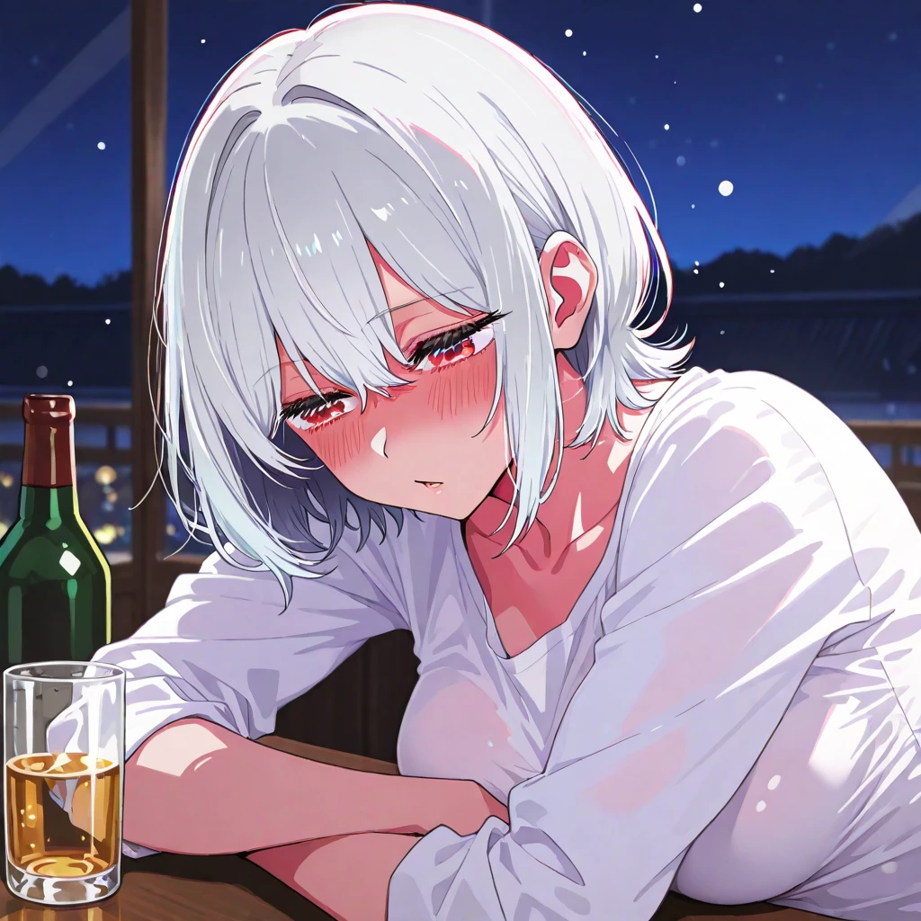 Very drunk girl