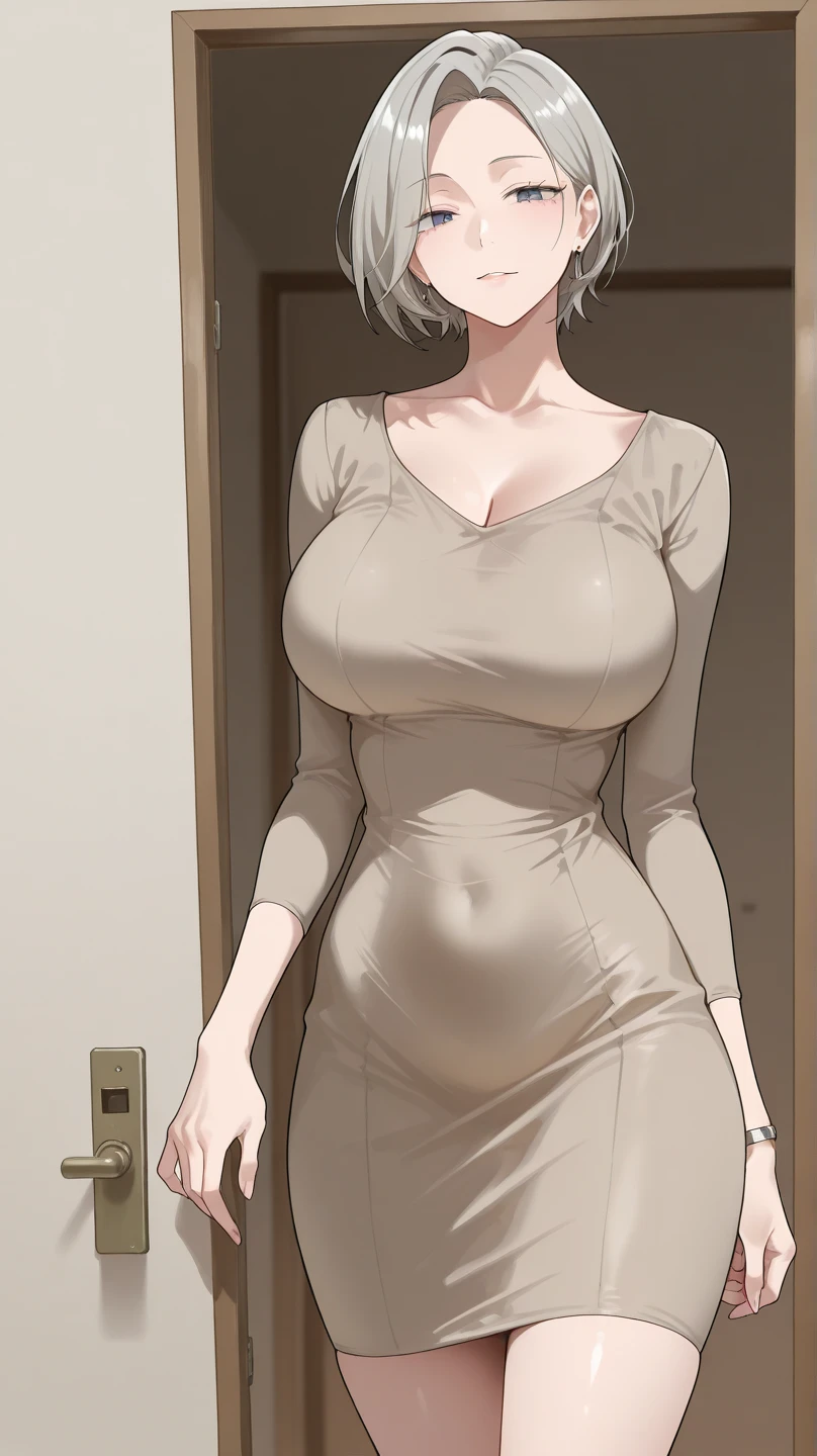 （8k，best qualtiy，tmasterpiece：1.2），（Detailed eyes），\（detailedfacialfeatures），\（（detailed clothes features\）\），full bodyesbian，（big cleavage breasts，），（sface focus），the Extremely Detailed CG Unity 8K Wallpapers，hugefilesize，hyper-detailing，A high resolution，absurderes，beautidful eyes，Ray traching，dramatic shadow，finely detailled，dramatic angles，high saturated，lens flare glow，（standing on your feet），softlighting，detailed skin textures，detailed clothing texture，looking at viewert，
1womanl，a mature female，eBlue eyes，blond hairbl，light blush，独奏，Porcelain dress，highleg dress，