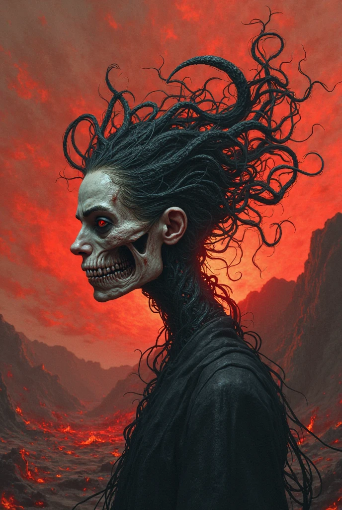 (horror art:1.1), erotic, dread, unity 8k wallpaper, ultra detailed, beautiful and aesthetic, masterpiece, best quality, That is not dead which can eternal lie And with strange aeons even death may die