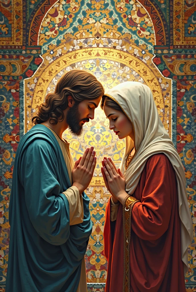 Jesus meets the founder of theosophy Helena Petrona Blavatsky