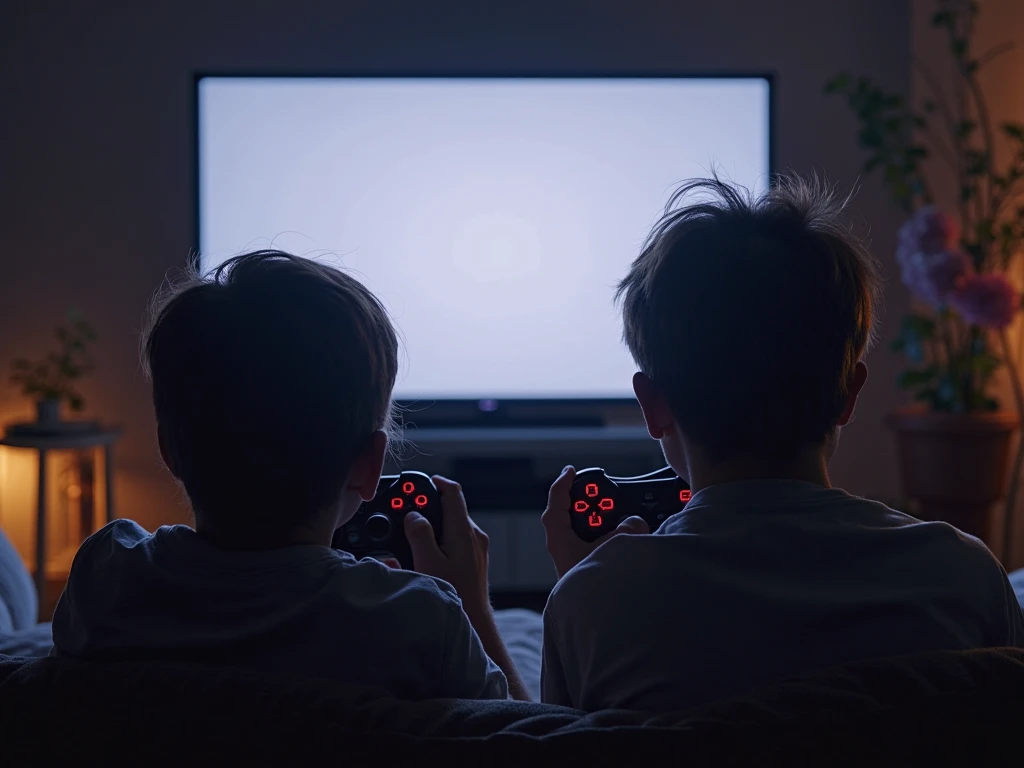 A boy who plays Fortnite passionately with his ex