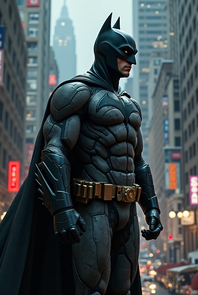 Zombie in batman suit