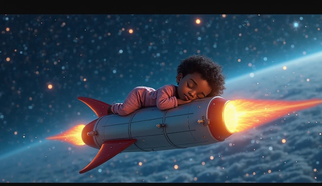 The Beginning of the Journey Once upon a time there was a little explorer named Leo, who dreamed of traveling through outer space. Certo dia, while looking at the bright stars in the night sky, ele decidiu que estava na hora de realizar seu sonho. With the help of your imagination and creativity, He waited for a spaceship made of cardboard boxes and duct tape.A Decolagem Corajosa Com sua nave pronta, Leo se preparou para uma grande jornada. He donned a helmet made from a pot and tied a colorful scarf around his neck, sentindo-se como um verdadeiro astronauta. With a little push, sua nave decolou do quintal, voando pelo ar enquanto ele fazia barulhos de foguetes com a boca.