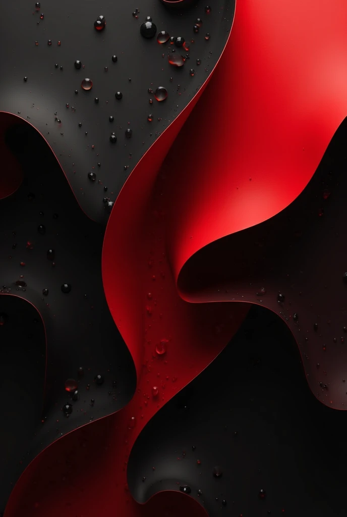 Complex flowing coating, Abstract liquid, , Smoke casting paint, Red smoke, Gray background