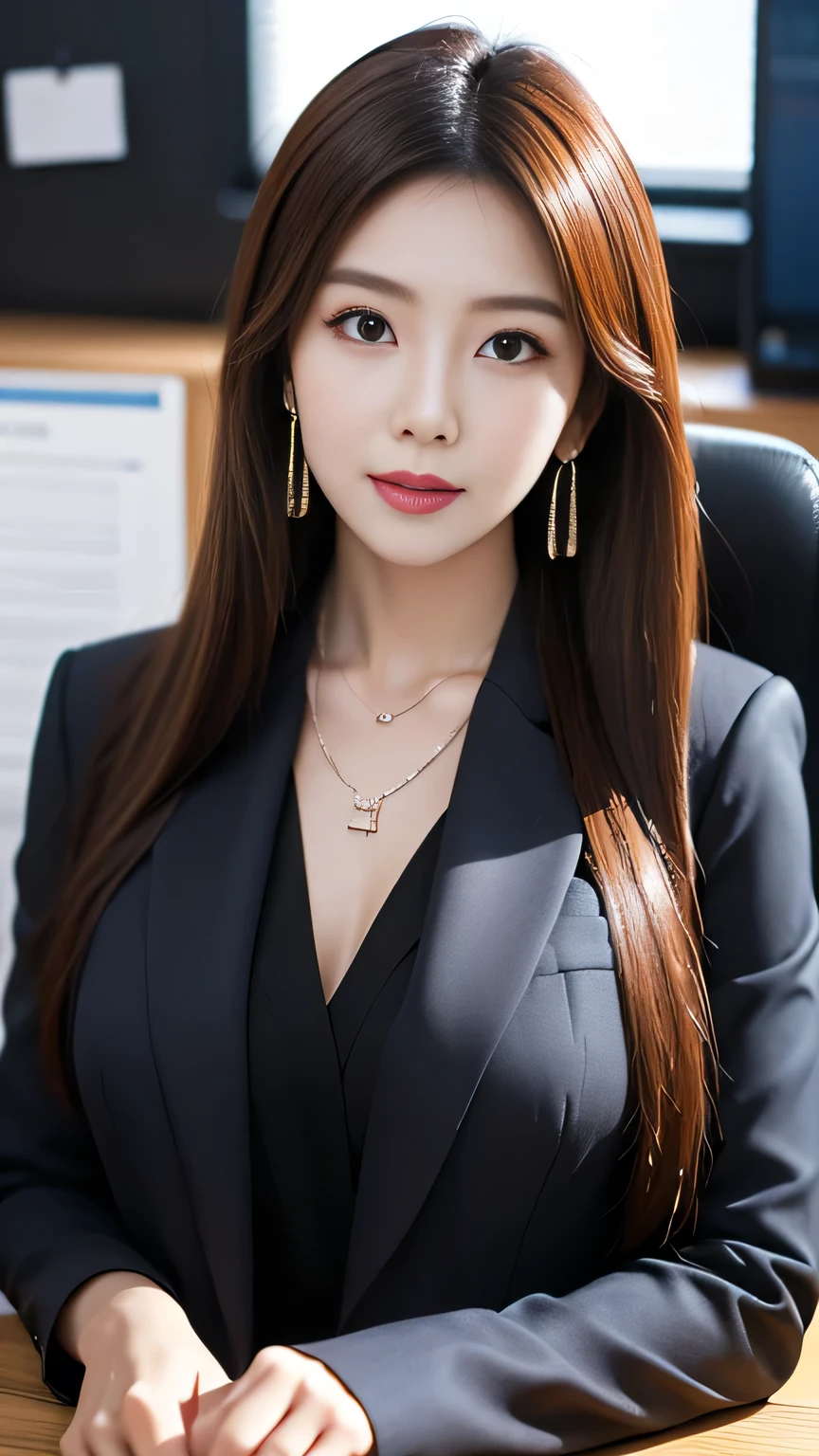 A beautiful, youthful, energetic Asian woman in her 25s, Ms Lyna, a successful digital marketing manager, wearing a stylish, colorful dress, standing confidently on a stage at a marketing event, looking directly at the camera with a warm smile, her long black hair flowing gracefully, surrounded by digital marketing icons and graphs on the backdrop, interacting enthusiastically with the audience, 8K resolution, highly detailed, cinematic lighting, photorealistic