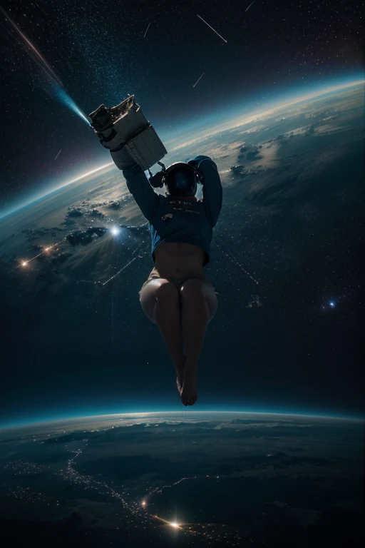 Vaisseaux partial dans l'espace