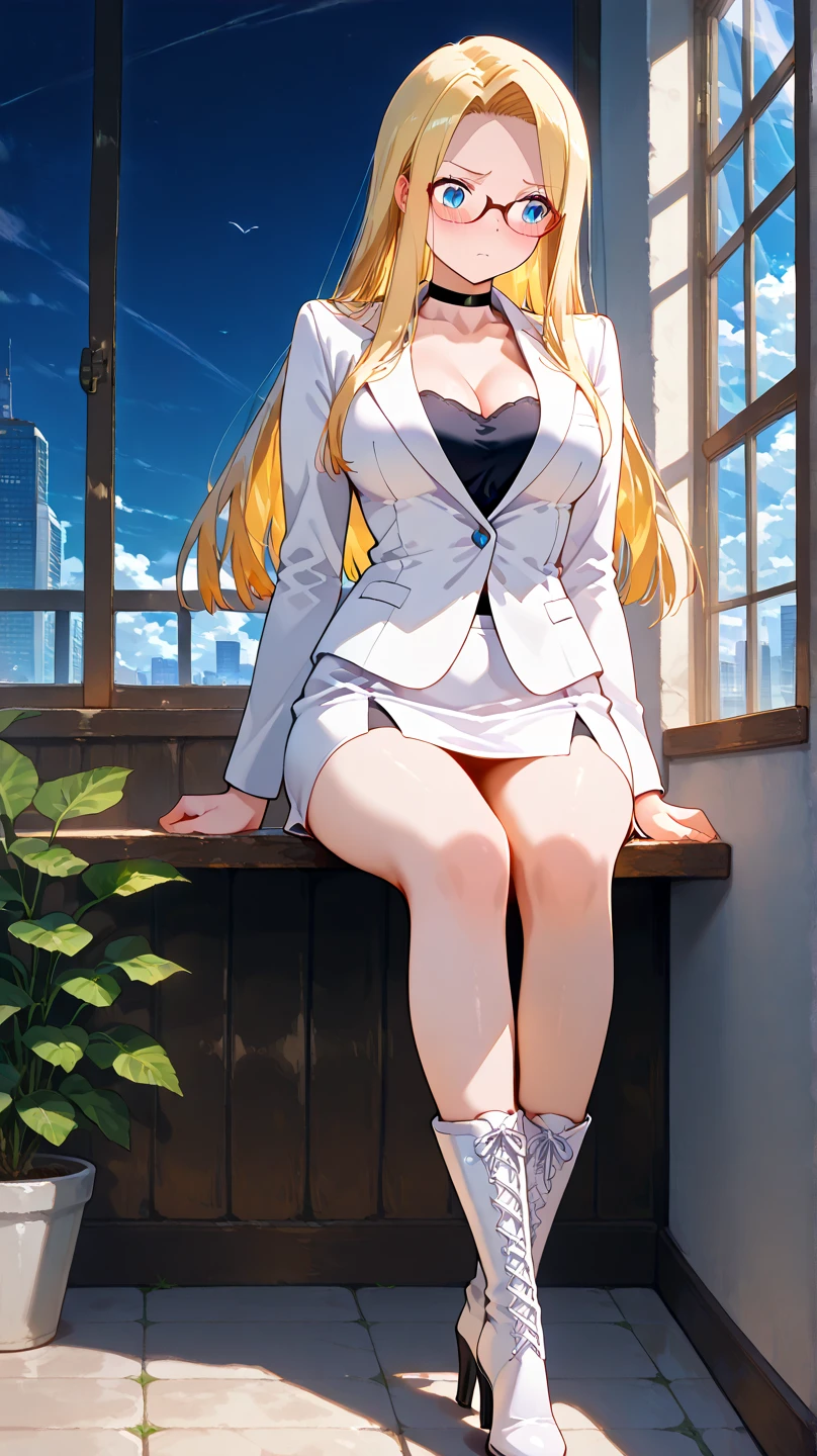 a girl, sexually suggestive, sitting, full color, Long white hair, Red eyes ,Eyeliner, Red, open air, Rose, night, ruins, Butterfly,mine same as the original, mine, , (:1.2) rest, (cheongsam), (view from below), (place one's arms behind one's back), (wild lift), thin, Crotch, best quality, high resolution, unified 8k wallpaper, (illustration:0.8), (beautiful and delicate eyes:1.6), extremely detailed face, perfect lighting, Very detailed cg, (perfect hands, perfect anatomy), soles of feet,sitting,blond,red lips,Acting cute,((Feet close up)),completely naked,Complete feet,white,close up, ((Nude)), ((naked)), ((beautiful feet, toes)), ((fully naked, no clothes)), ((luscious feet)).