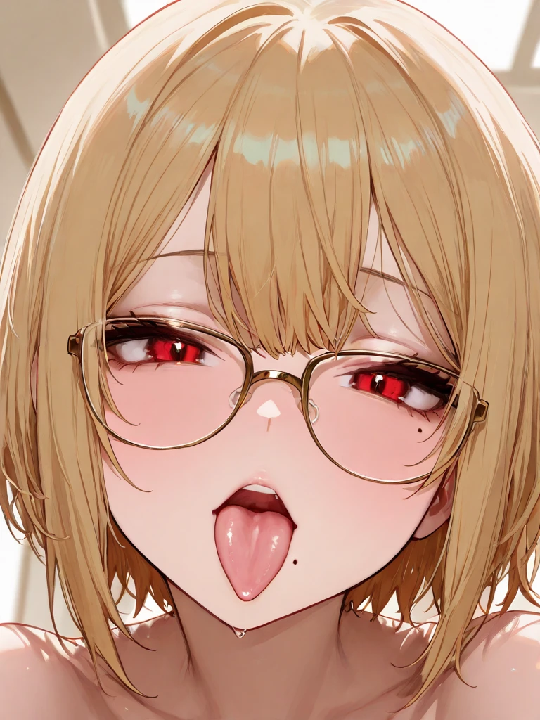 Front view, high angle, from above, very high angle, 1 girl, completely naked, solo, anatomically correct, on her knees, orange hair, short hair, orange hair, messy hair, very messy hair, beautiful blue eyes, nerdy glasses, mouth open, tongue, ahegao,a lot of cum on her face, a lot of semen on her face, cum on her cheeks, cum on her nose, cum on her hair, a lot of semen on her cheeks, a lot of semen on her nose, a lot of semen on her hair, a lot of cum on her face, a lot of semen on her face, cum on her cheeks, cum on her nose, cum on her hair, a lot of semen on her cheeks, a lot of semen on her nose, a lot of semen on her hair,a lot of cum on her face, a lot of semen on her face, cum on her cheeks, cum on her nose, cum on her hair, a lot of semen on her cheeks, a lot of semen on her nose, a lot of semen on her hair, a lot of cum on her face, a lot of semen on her face, cum on her cheeks, cum on her nose, cum on her hair, a lot of semen on her cheeks, a lot of semen on her nose, a lot of semen on her hair, medium sized breasts, naked breasts, grabbing her breasts, squeezing her breasts together, squeezing her breasts together, squeezing her breasts with her hands, squeezing her breasts with her fingers, squeezing her breasts together, 8k, best quality y, a lot of cum on her face, a lot of semen on her face, cum on her cheeks, cum on her nose, cum on her hair, a lot of semen on her cheeks, a lot of semen on her nose, a lot of semen on her hair, a lot of cum on her face, a lot of semen on her face, cum on her cheeks, cum on her nose, cum on her hair, a lot of semen on her cheeks, a lot of semen on her nose, a lot of semen on her hair, short messy hair, grabbing her breasts, squeezing her breasts together, squeezing her breasts together, squeezing her breasts with her hands, squeezing her breasts with her fingers, squeezing her breasts together, groping her own breasts, squeezing her breasts with her fingers, grabbing her breasts, orange hair, messy hair