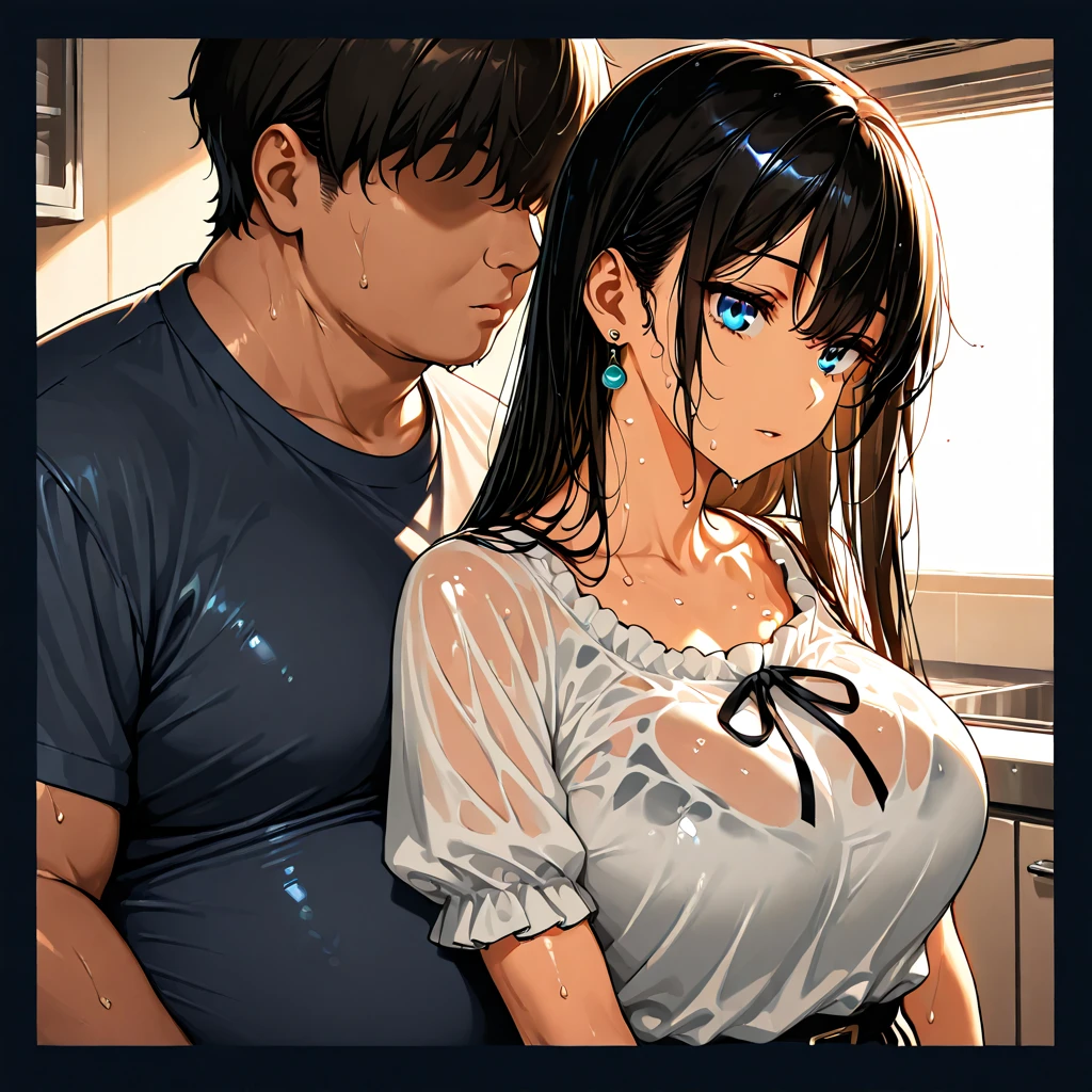 Standing Sex , A man is raping a girl、(((Grab her breasts)))、(Highest quality,High resolution, Realistic, High resolution, 1 Girl NSFW) ,Vaginal intercourse,Orgasm Facial,Sweat,saliva,,Big Breasts,cum in pussy,(Girl trembling with sexual climax)、Sweating、(((Heart pupil)))、Please open your mouth wide、Sticking out tongue、(ahegao)、Big Breasts、 ,(((Grabbing my chest from behind))
