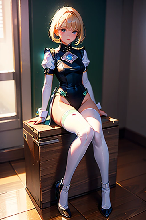 Anime stylebetter quality possible, rocker girl, tattooed, , medium brease nipples pier nipples, perfect bo with open legs showing vagina in stone chair in cy, night, moon, tree with owl,
