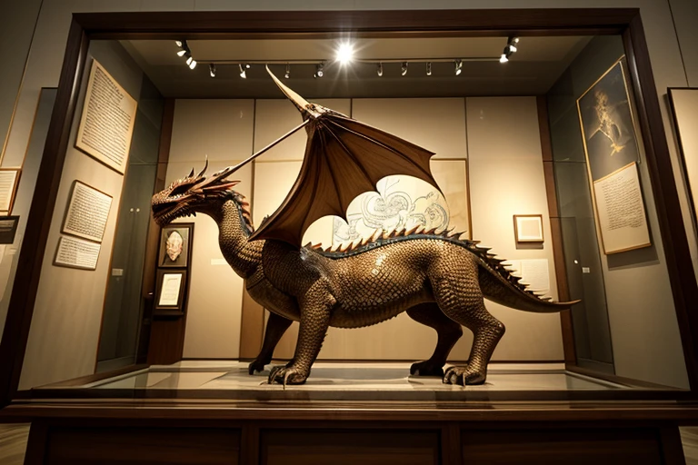 dragon, winged, workshop, marionette
