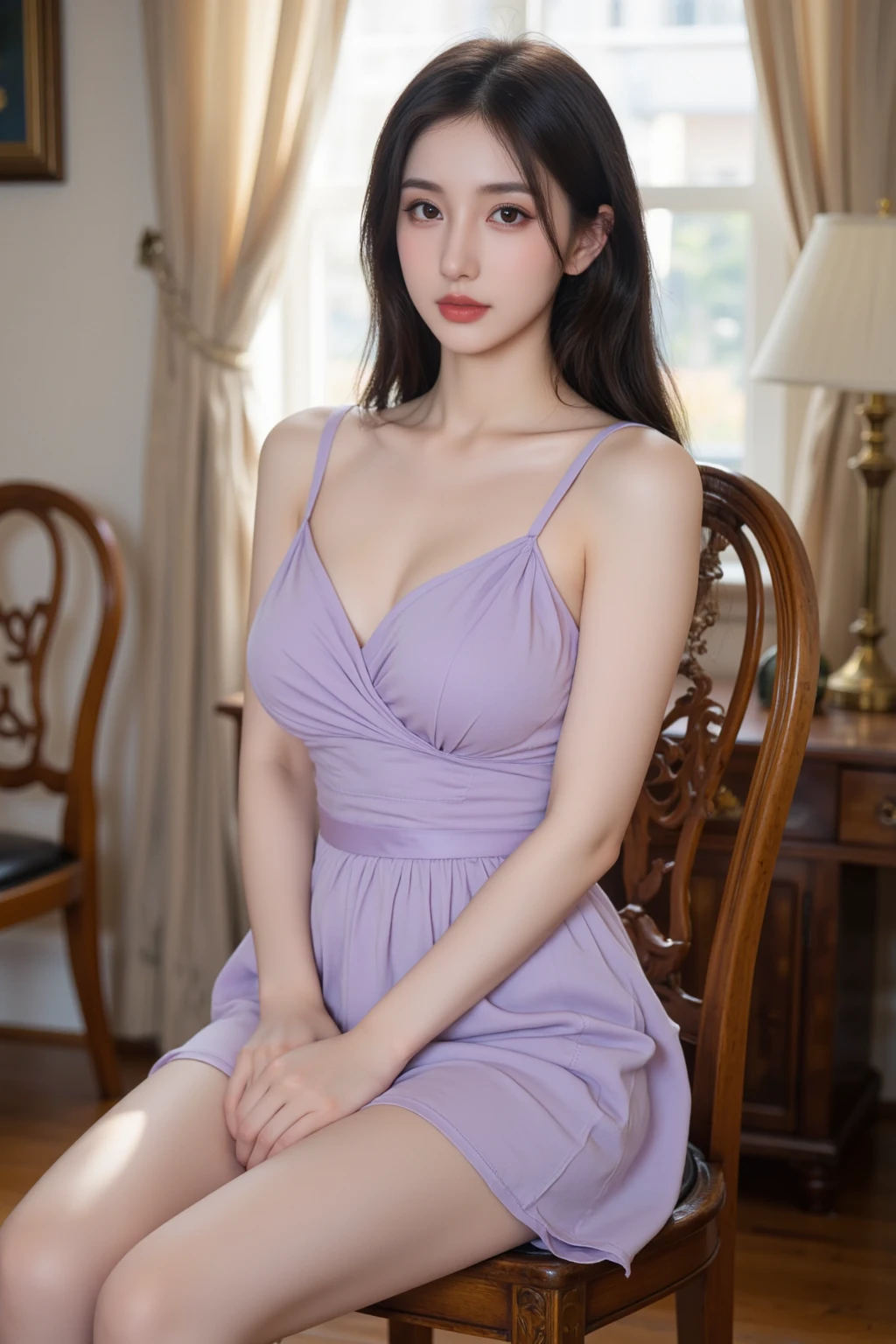 top-quality、​masterpiece、ultra res、a beauty girl、night seaside、cute girl face、party dress、is wearing dress、full bodyesbian、Famous actresses of Japan、very beautiful face、A sexy