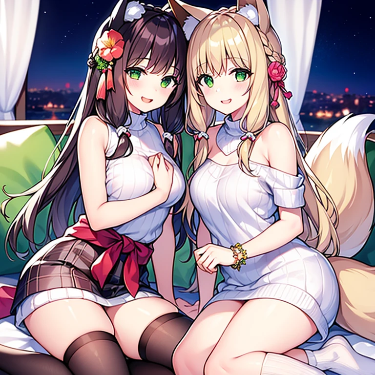 best quality,best resolution,(fluffy anthro furry :1.6),(13 year old young :1.6),cat girl,blue eyes,bright eyes,glisterin eyes,sparkle eyes,dark brown long hair,wavy hair,messy hair,small large breasts,gold body fur.gold canine ears,gold cat tail,floral hair ornaments,small bell collar,beautiful swimming pool,beach resort,night,huge fullmoon,sparkle water detailed,glistering water detailed,night sky with sparkle stars,light and shadow,water reflect moon light,soak hair,soak body,sweating,full face blush,looking at viewer,very red face,shy face,shy smile,panoramic view,crawl in water,heart eyes,heart expression eyes,shiny armpits,two eyes closed,very shy,looking back, upper body, naked, pussy, cum, kissing, squirting,(fluffy anthro furry :1.6),(13 year old young :1.6), cat boy,