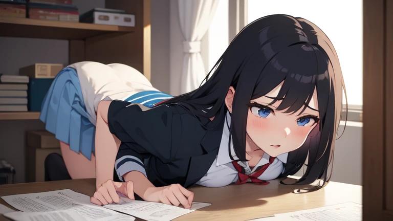 (8k, 最high quality)、Ultra-high resolution、adorable、最high quality, beautiful, Absurd beauty, Ultra-high resolution、 ((両Sleeping with your eyes closed)) ,Small breasts、((Braided Hair))、uniform、((Attacked in his sleep)) , Cute Characters, Most detailed, high quality、(missionary, boy, penis, lying, vaginal, ass pov, sex, nsfw)、nose blush、steam、Shiny Hair、 ((Sleeping with your eyes closed))、Very detailed, clear and beautiful face, Slender body、Awards, Anatomically correct