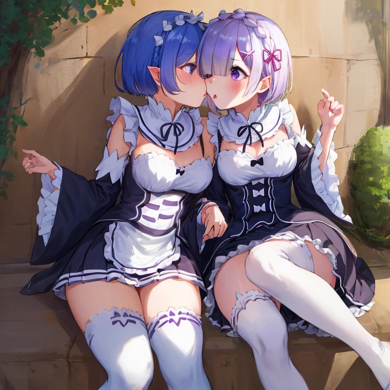 short hair, disheveled hair, purple hair, purple eyes, flat cheast, flat , naked, show pussy, small stature, chibi, one girl