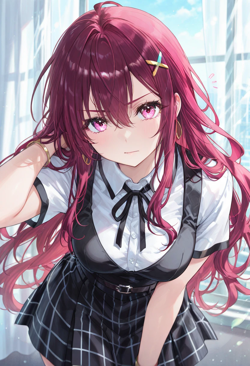 red-eyes,pink-hair long-hair,bigl-breast,17 years old、Ultra HD、Ultra-high resolution、8k,s,dark-makeup,,白いFrilled shirt、Frilled shirt、red-ribbon-skirt,,whole body、all-body,whole body、,black-pantyhose、first round,,drooling、bob-hair,tsurime,tsurime,,standing,,standing,standing,tsurime,standing,crotch-tatto,,chain,first round、big-breast,first round,,、evilsmile long-hair,standing,pink-hair,白Frilled shirt、Red chest ribbon、Frilled shirt,black-pantyhose,pink-hair,latex-suit,pink-hair,long-hair
