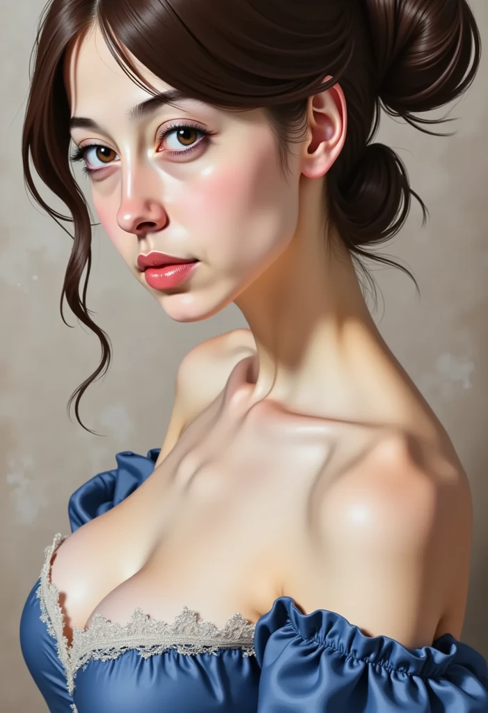 sexly , NUDE , figure , figure bust , model , virtual mannequin  , half body mannequin , Display 