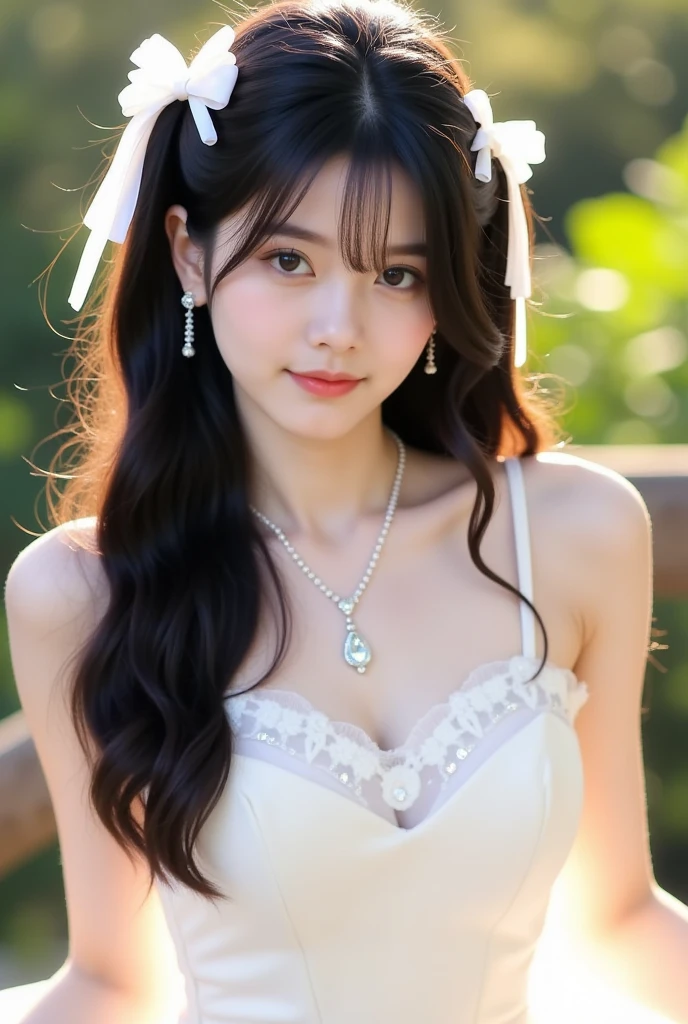 a lot of details, (underweight), 30 years old, detailed black hair, beautiful detailed hair, super fucking beautiful, delicate beautiful face, complex details beautiful and delicate eyes, (flat chest best quality:1.5), detailed skin, best quality, ultra-detailed,(cheerful grin:1.3), close shot, Girls' Front, sharp focus, long hair blown up, glisten,