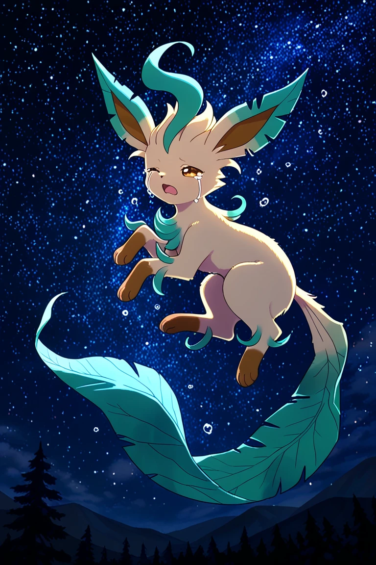 masterpiece, best quality, highly detailed,<lora:nymphia:0.8>,nymphia,pokemon (creature)