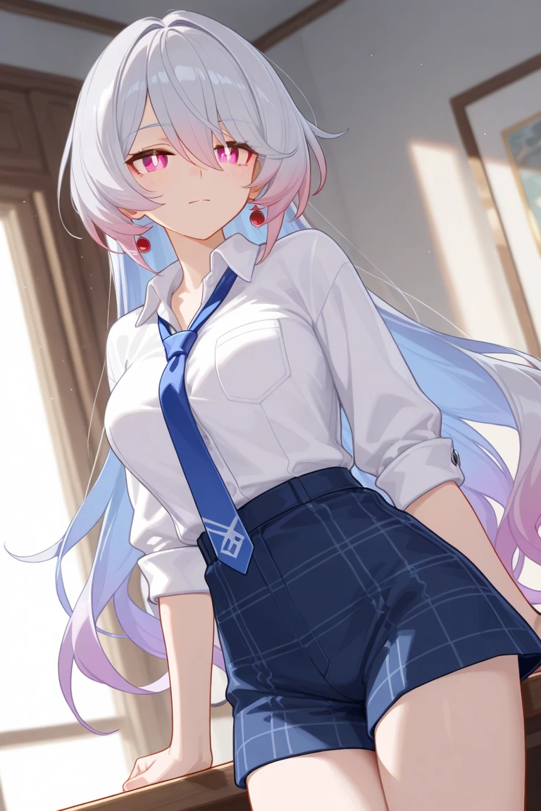 White hair, Long hair,( Eye:1.5), (Big breast:1.2),
Short skirt for rest, Red Skirt, White shirt, Seto Fuku,Low-cut,cardigan,Close your eyes,Black,Cleavage Rest,At the same time look at the audience,nipple,breast,Unbuttoned clothes,
Rest indoors, Class (masterpiece:1.2), best quality, high resolution, Unity 8K wallpaper, (illustration:0.8), (Beautiful and delicate Eye:1.6), Extremely detailed face, Perfect lighting, Extremely detailed CG, (Perfect hands, Perfect anatomical structure),