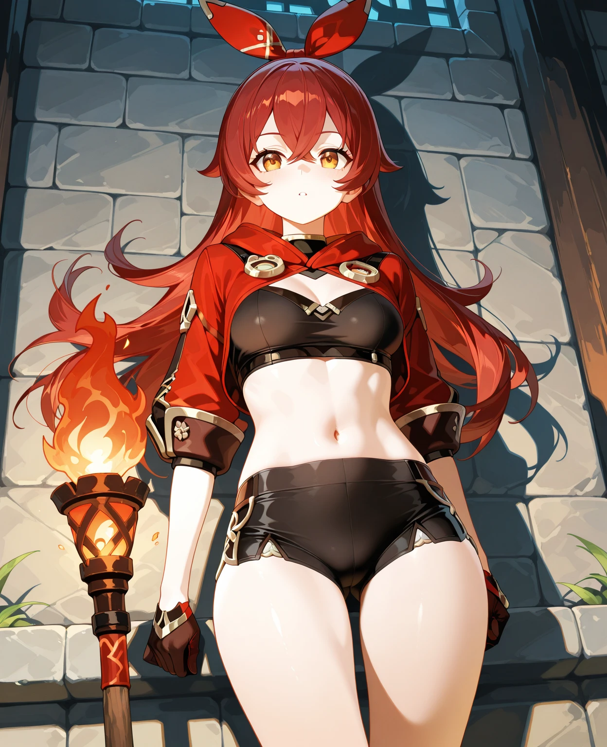 league of legend fox fire Ahri, Talisma, fire element aura, blazing effect, tattoo, fire glowing pupils, game CG quality, masterpieces, fantasy art, extreme eyes detailed, perfect body shape, HD