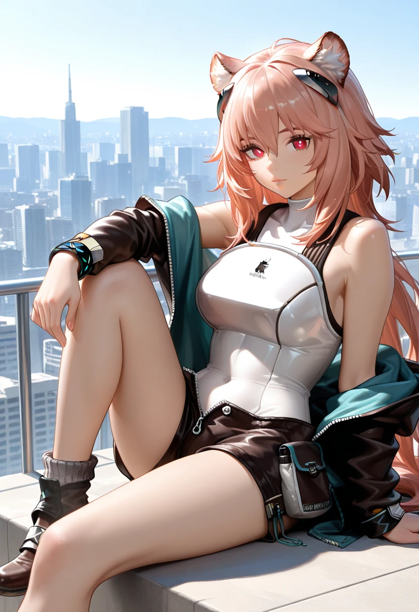 (masterpiece, best quality, detailed), 1girl, solo, looking at viewer, tamamo no mae, hair bow, fox ears, fox tail,
<lora:ExoMagmaTech-20:0.9>, exomagmatech, lava made, translucent, glowing eyes, (short shorts, black jacket, open jacket, tube top:0.7), indoors, train station, people, scenery, sitting, from side, evil smile, glaring, v-shaped eyebrows