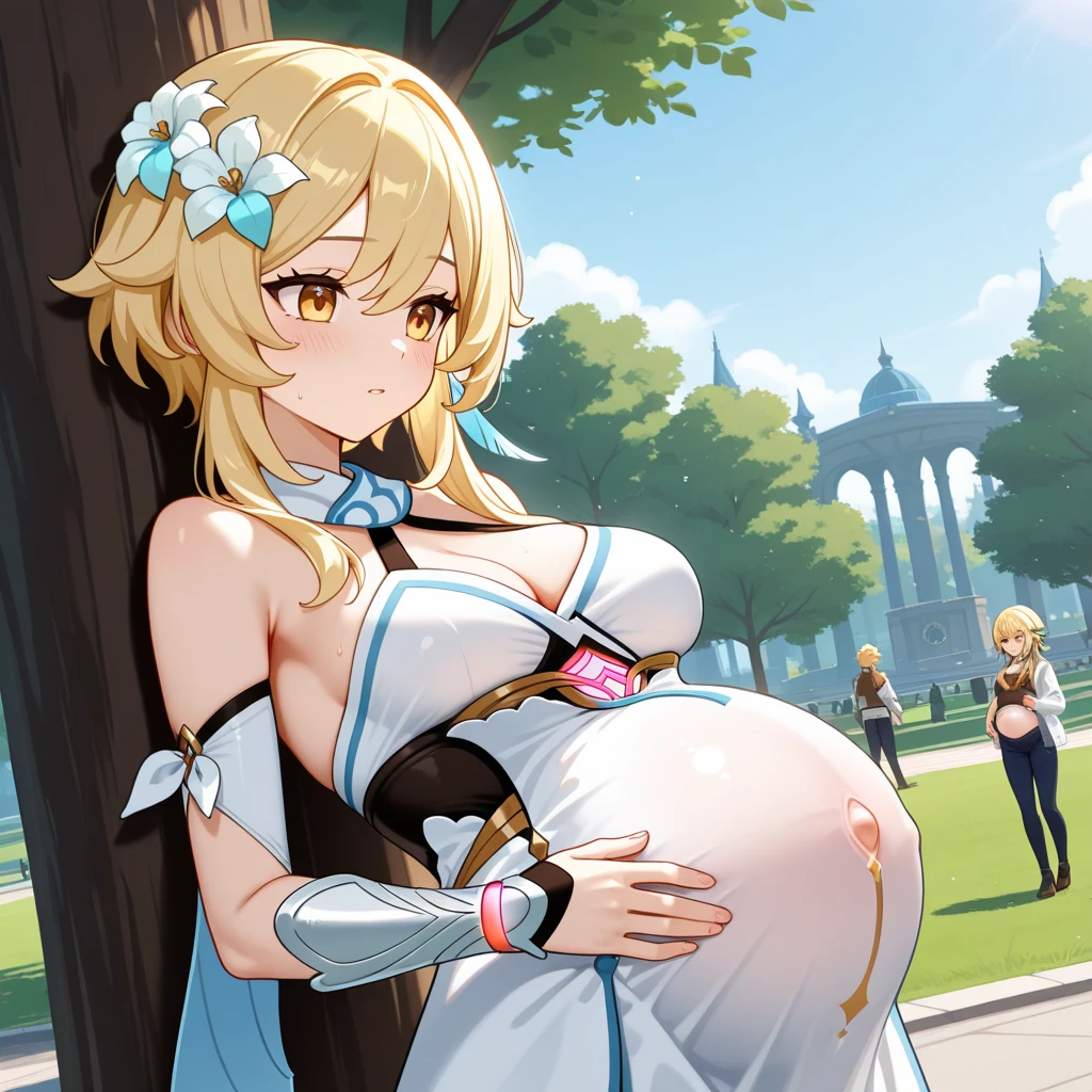 Pregnant Princess Rosalina and Peach