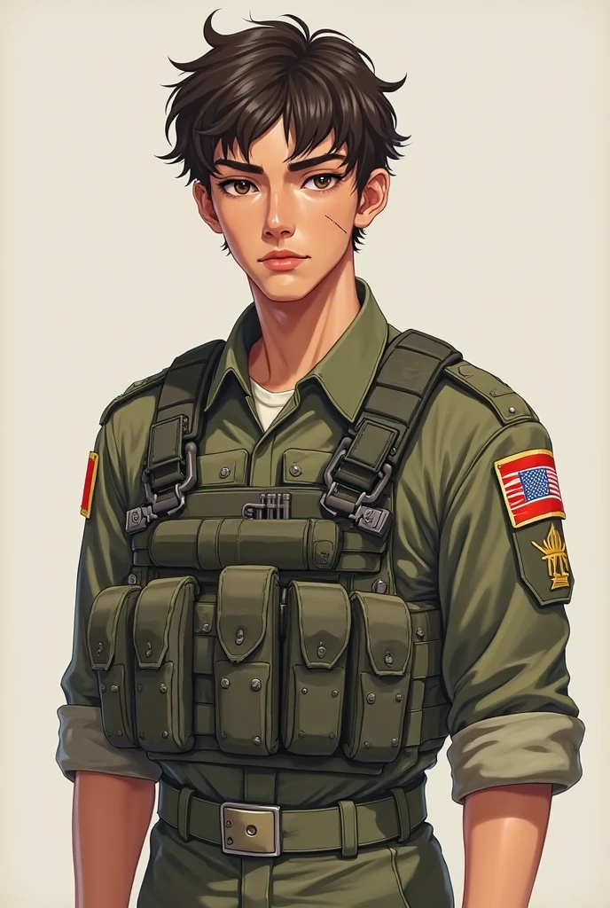 a teen soldier