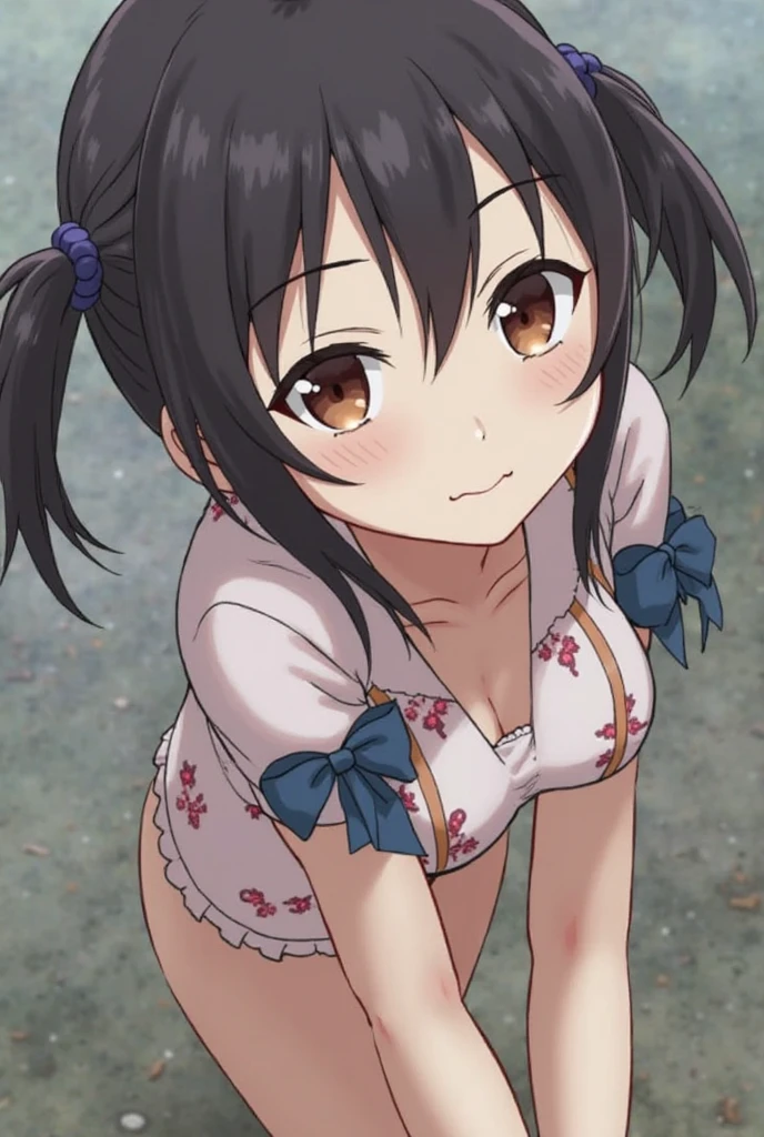 Suzumiya haruhi、short hair、naked