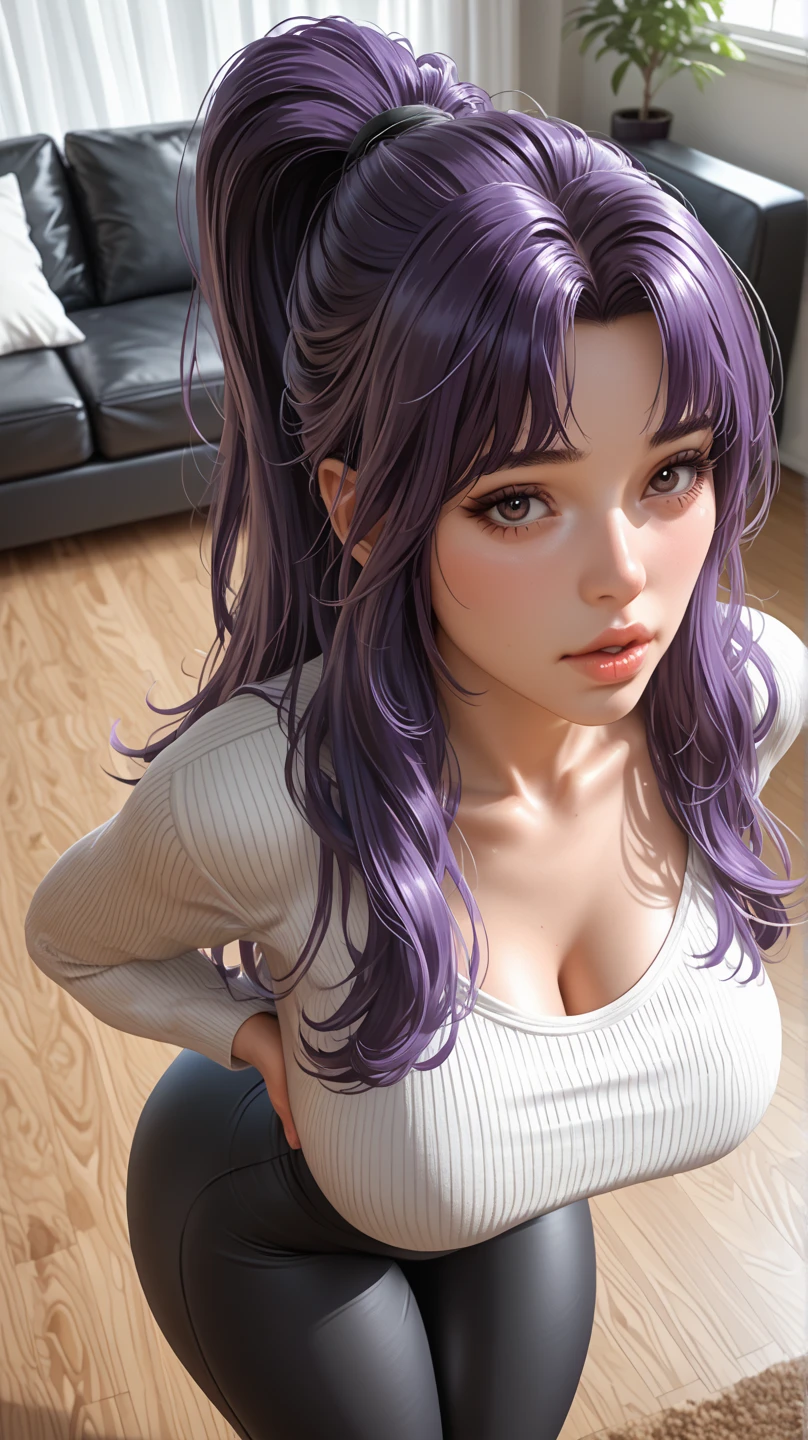 arafed femme pleinement , fille sexy aux yeux bleus, ultra realistic, Meticulously detailed, Portrait de Sophie Mudd, cheveux blonds et grands yeux, selfie d&#39;une jeune femme, Yeux de chambre, violette myers, sans maquillage, maquillage naturel, regarder directement la caméra, visage avec artgram, maquillage subtil, superbe photo de tout le corps à genoux sur le lit, canned, buste grande taille 4:3 contexte public