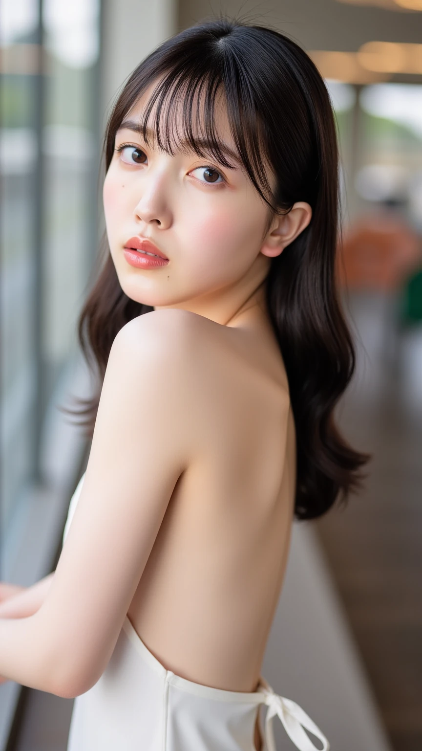 (masutepiece, Best Quality:1.2), on the beds、up chest、(((flat chest)))、mix4、(8K、Raw photography、top-quality、​masterpiece:1.2)、(realisitic、Photorealsitic:1.37)、1girl in、long、(Pony tail)、((Natural makeup))、Natural face、((realisiticな肌質))、A slight smil、((((美しい目nudde))、((((美丽的面容))))、(((Beautiful small breasts)))、((((Wet and thin T-shirt ))))、(((Thin panties, wet​陰毛, See-through)))、A city scape、(((Beautiful small breasts)))、natta、Sateen、wet​、profetional lighting、photon maping、Radio City、Gradient Brunette Hair、short  curly hair、Girly、superior image quality、hight resolution、1080p、(clearface)、(Detailed face description)、(Detailed hand description)、(​masterpiece)、(Exquisite CG)、extreme light and shadows、 dishevled hair, ​masterpiece, lush detail, (Exquisite facial features), (Top image quality), (​masterpiece), (Eye of Detail), Looking forward to the eyes, Delicate collarbones、(nudde)、フルnudde 、Small 、A slender、