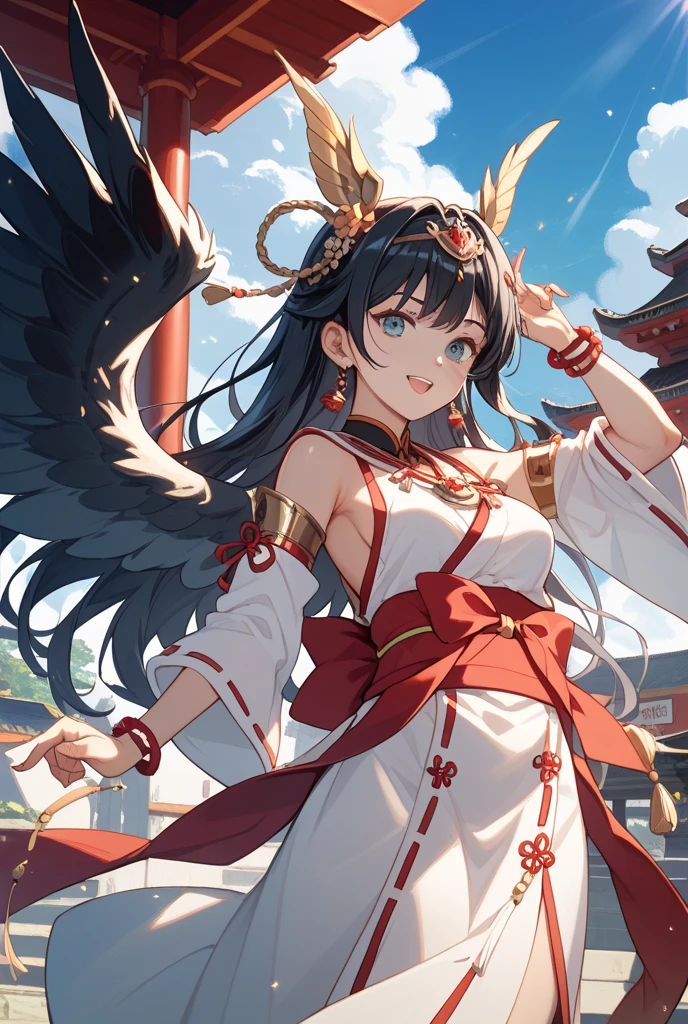 best quality,high resolution,Textured Skin,high quality,High Detail,High Detail,1 Girl,Smile,Hanfu,charm,Cowboy perspective,Intricately designed clothing,Translucent clothing