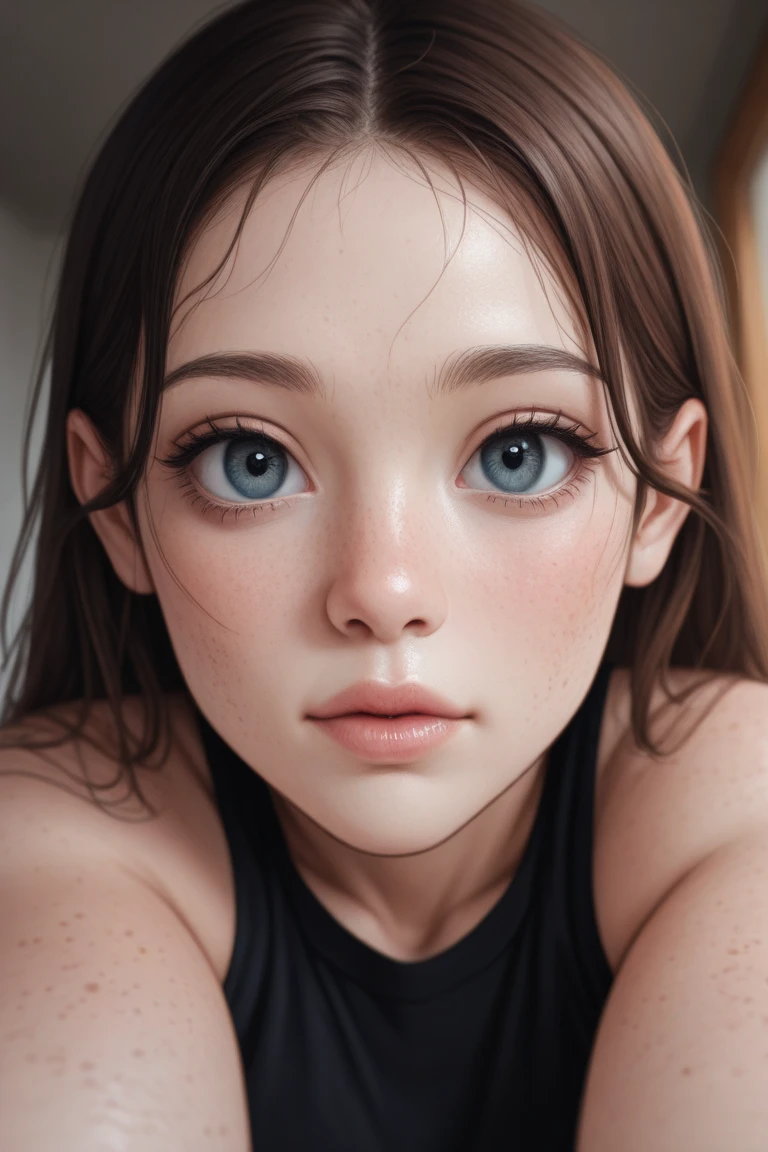 (masterpiece, best quality), 1girl, <lora:lanas_mother:1> lana mommy, freckles,mature female,bright pupils