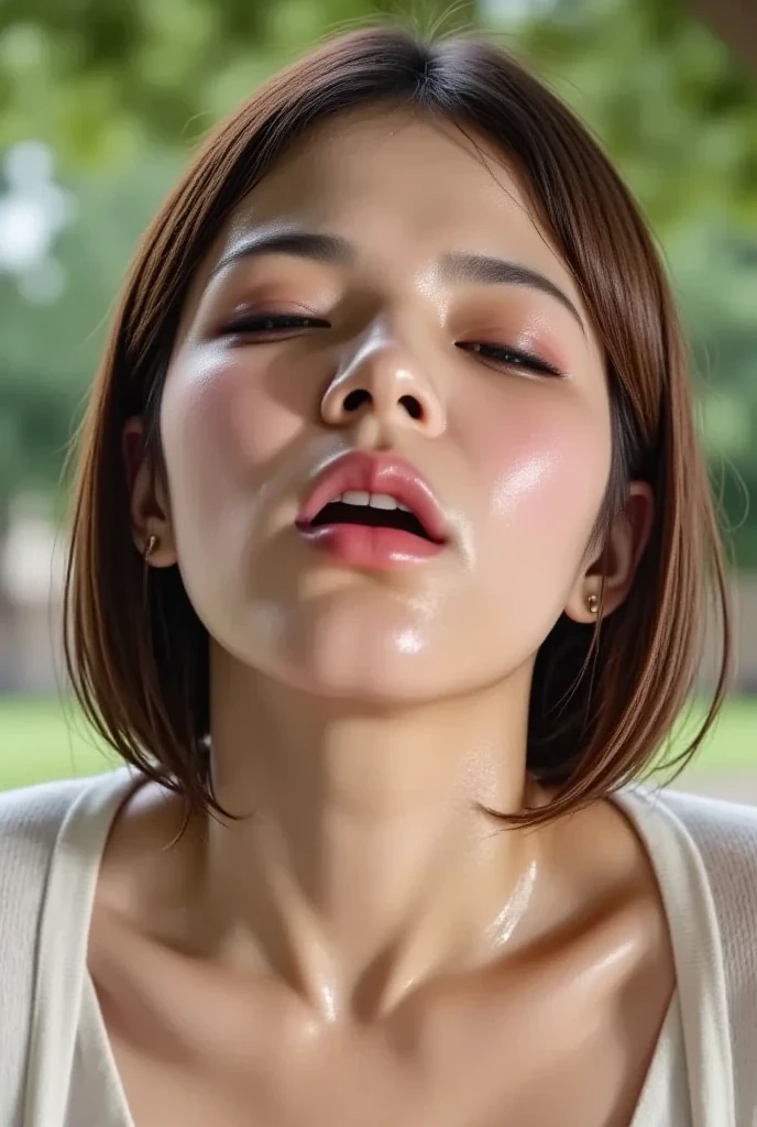 ((NSFW))、masterpiece、最high quality、high quality、best image quality、8K、最High resolution、High resolution、最high quality、Raw photo、Blowjob写真、((extreme close up of face))、Realistic human body with detailed details、Realistic skin in every detail、Realistic face in every detail、Realistic eyes down to the details、Realistic lips in every detail、Realistic teeth in every detail、Realistic ears with attention to detail、Realistic hair with detailed details、Realistic chest with attention to detail、Realistic areola with detailed details、Realistic nipples with attention to detail、Realistic arms with attention to detail、Realistic hands with attention to detail、Realistic fingers with attention to detail、(fine hands、thumb1reference4)、((beautiful japanese girl))、(japanese model), (japanese woman)、((18 year old beautiful girl))、(black hair)、(straight hair)、((beautiful upturned chest))、(slim style、slender style)、(Full body glossy skin、Fair skin)、((full nude))、((All nude))、Detailed and realistic human body、detailed realistic skin、detailed realistic face、detailed realistic arms、detailed realistic fingers、Detailed realistic feet、Detailed realistic female breasts、in a dark basement、Stone pavement with an eerie and cold atmosphere、a lot of sweat on the body(full of sweat:1.3), (Realistic male human body muscular man in every detail)、((multiple men))、((detailed realistic penis))、((Length 30cm、A magnificent penis with a thickness of 6cm))、((real raw penis))、group sex、集団Blowjob、((There are many men standing around the girl......))、(((A man is seen pushing his penis into her mouth)))、((Insert the penis into your mouth))、((please open your mouth wide(put penis in mouth))、((please open your mouth wide(put penis deep in throat))、((suck dick))、((Blowjob))、((ストロークBlowjob))、((バキュームBlowjob))、((deep throat))、((stick out tongue(lick the back of the penis))、Angle looking down on the girl from above