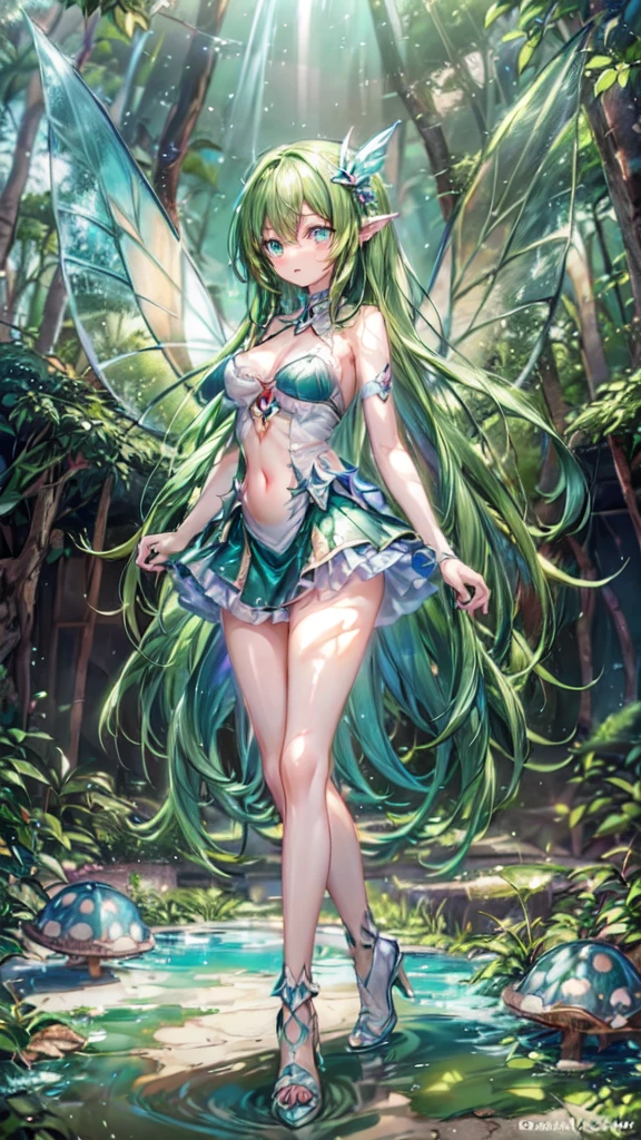 Sylphs (Non-borrowed), Feyarkrova, faery,  Celestial Fairy, Druid, in full growth