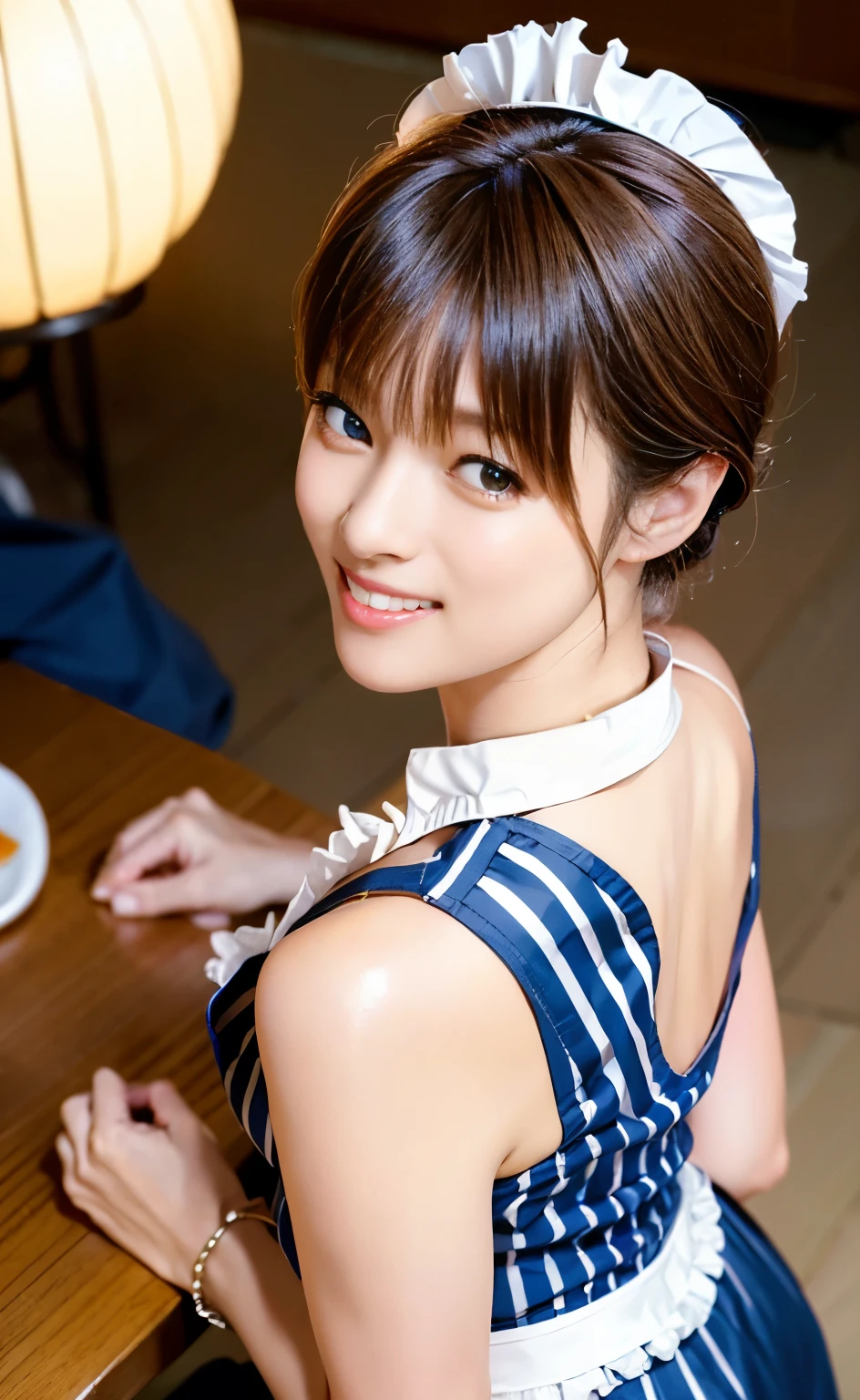 (8k、Raw photography、highest quality、masterpiece:1.2),(black haired、very short hair:1.8),(short twin tails:1.4)、show viewer,Looking at the front,erotic,white skin,(She is wearing a brightly colored Chinese dress with a floral pattern.:1.7)、()、(Clothing that emphasizes the shape of your chest、publish one'Skin:1.8)、(big breasts :1.4)、slim body shape、ultra high resolution,beautiful,beautiful fece,(alone, alone、no background:1.9),whole bodyボディー,japanese woman,(Photoreal:1.37)、photon mapping,reality、(Baby-faced and cute: 1.4)、(cute smile: 1.7)、(With a round face: 1.9)、radio city、Physically based rendering、depth of field rally background、photograph, (I can see your knees,close up of thighs:1.5),whole body、super fine