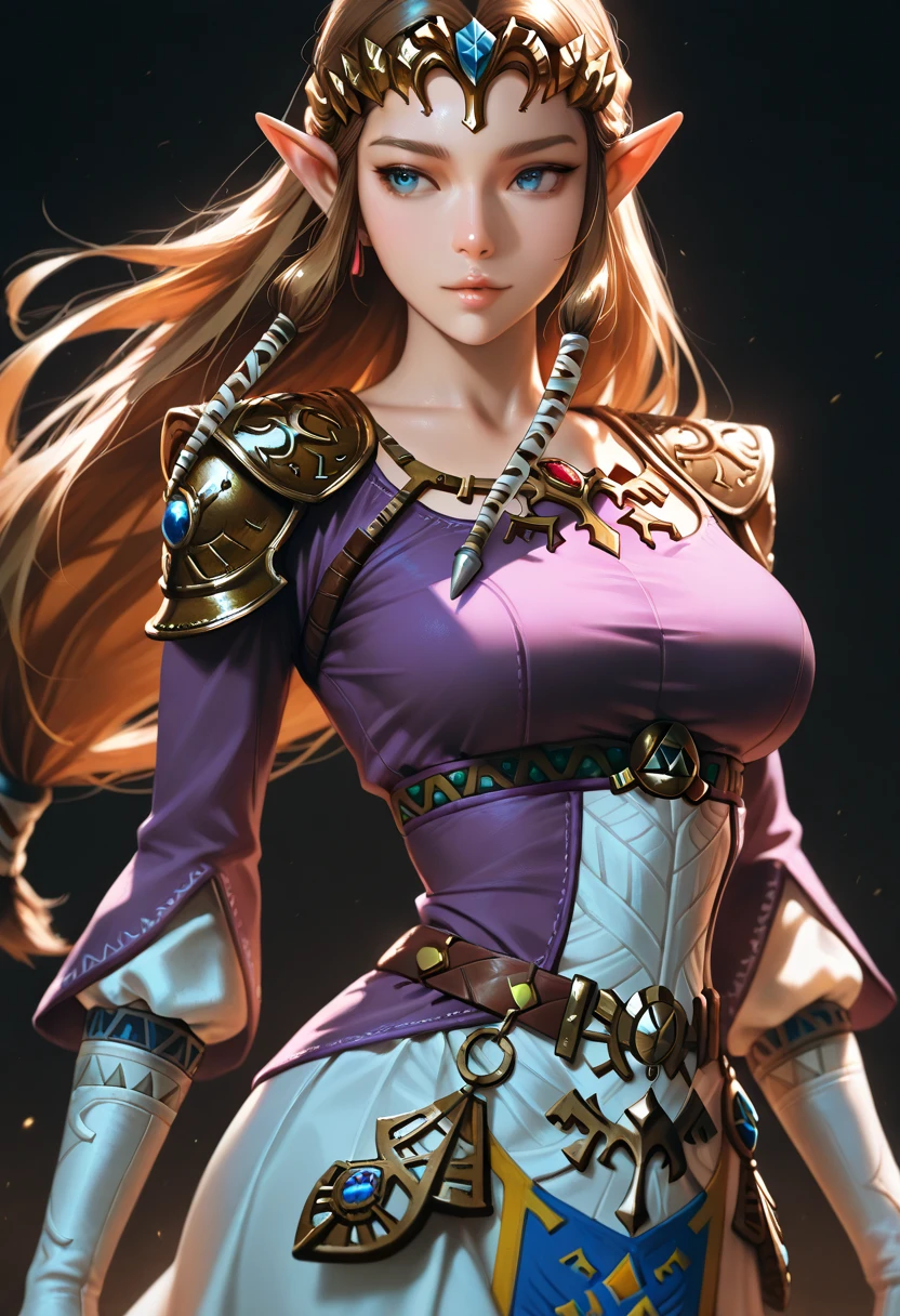 (((Face close-up))),(((No background))),(Expressionless),((((Portrait of a woman alone)))))),((Upper Body)),((alone)),((Exposed shoulders)),Anime art style,masterpiece,(Highest quality), (Super detailed),(Very delicate and beautiful),(alone),(detailedな顔と目),Beautiful eyes like jewels,(A truly gorgeous jeweled ruffled rococo ball gown dress),(((Mature Woman,Queen))),((1 Queen in a beautiful embroidery and jeweled absolutely gorgeous rococo ballgown dress with voluminous full length hoop skirt)),((Long Straight Hair)),,Cleavage,(bed),lengthーgloves,((((side angle)))),((((Adult Expressions)))),((((Beautiful Face)))),((((dress)))),(()),(((Long Hair)))),((((Straight hair)))),((Cleavage)),((((Dark brown hair)))),Princess Zelda,((chest is slightly exposed)), ((Highest quality)),,(Very detailed) ,((Purple blouse)),((Hair blowing in the wind)),Brown Hair,(()),, ((Highest quality)), (Very detailed),((detailed)),(((pray))),Nintendo, The Legend of Zelda),,((alone)), ((Highest quality)), (Very detailed), ,