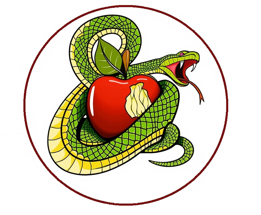 # Import necessary libraries
from stable_diffusion import StableDiffusionPipeline
import torch
from PIL import Image

# Load the Stable Diffusion model
pipe = StableDiffusionPipeline.from_pretrained("stable-diffusion-v1-4")

# Define the prompt
prompt = (
    "An illustrative book cover featuring a central apple motif and a coiled green snake. "
    "The apple has a smooth, rounded shape, transitioning from dark green at the top to a peach or light orange hue at the bottom, resembling a buttocks. "
    "The snake, in dark forest green with lighter green accents, encircles the apple in a whimsical manner, its body forming an arch that frames the title. "
    "The snake's head, positioned at the bottom right, has a prominent eye with a black pupil and white sclera, a small curved mouth, and a forked tongue protruding forward. "
    "Above the apple, the word 'Emmanuelle' is displayed in a bold, black serif font that slightly curves to fit the circular layout. "
    "Below the apple, the text 'Emmanuelle Arsan' appears in a smaller, red sans-serif font. "
    "The background is a plain beige color with subtle marks and slight discolorations, giving it a worn look. "
    "The composition is centered and symmetrical, with medium contrast and high saturation. "
    "The lighting is even, ensuring all elements are clearly visible without shadows or highlights. "
    "The color palette includes dark forest green, apple red, peach orange, and beige, creating a visually striking and balanced design that evokes a mysterious and intriguing mood."
)

# Configuration settings
clip_guidance_scale = 18  # High adherence to the detailed prompt
hr_scale = 2.5  # High resolution for detailed illustration
hr_upscaler = "R-ESRGAN"  # High-quality upscaling for sharp details
latent_shift = torch.randn(1, 4, 64, 64) * 0.015  # Slight variation in the latent space for natural effects
prompt_weighting = (
    "Apple motif::2.0 | Coiled green snake::2.0 | Bold serif font::1.8 | Subtle backgr