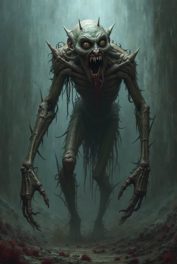 Create an image of a Berserk style puppet
