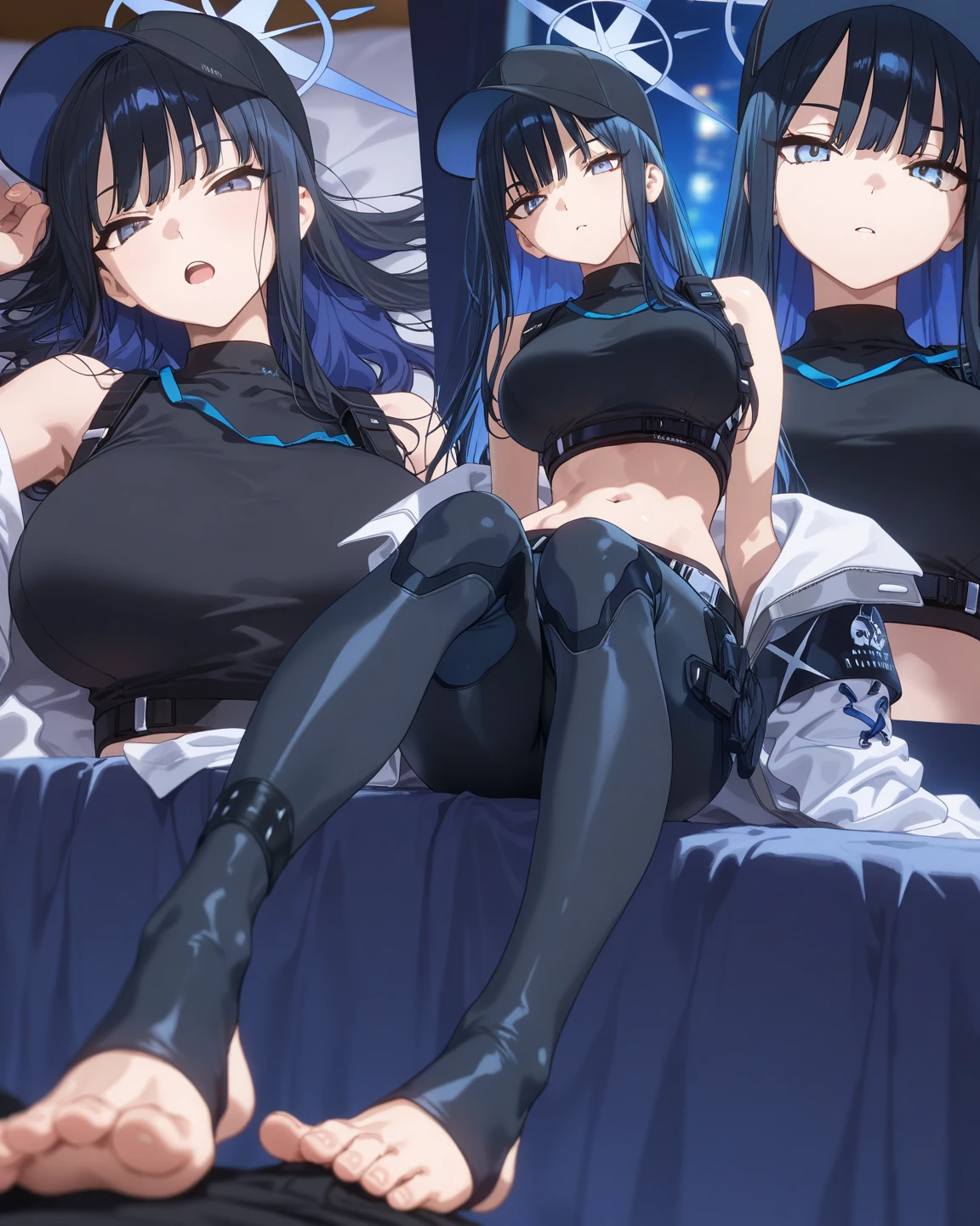 Style Images of Two Women Wearing Black Stockings and Stockings, Concept Art,Conceptual Art, Ecchi Anime Style, Anime Moe Art Style, Anime Girls, Ecchi, Two Beautiful Anime Girls, Kantai Collection Style, 4k Manga wallpapers, Naughty expressions, Anime style