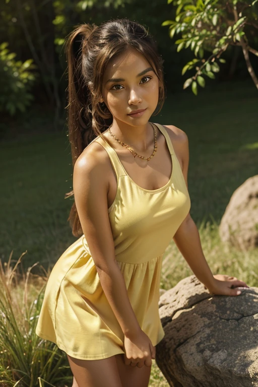 mulher arafa sentada em um banco em um campo de grama, Retrato de Sophie Mudd, linda e sorridente, olivia de bernardinis, embaralhamento dos namorados, linda jovem modelo, Linda modelo, Jovem bonita, by Amélia Peláez, malika favre, foto de uma modelo, photoshoot, Isabela Moner, jovem mulher do sul